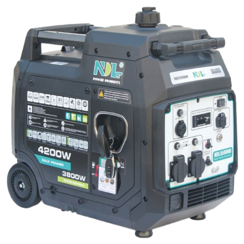 NDL5500NR Générateur à essence  Puissance : 4,2 kW Type de moteur : NH225E Système de démarrage : Démarrage à rappel/démarrage électrique